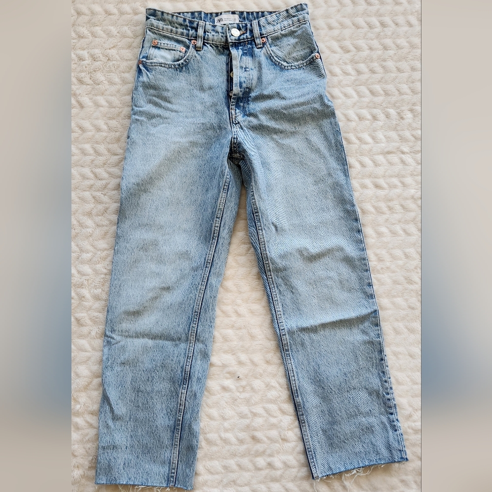 Zara high raised jeans